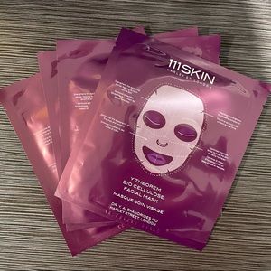 111SKIN Y Theorem Bio Cellulose Facial Masks Lot of 4